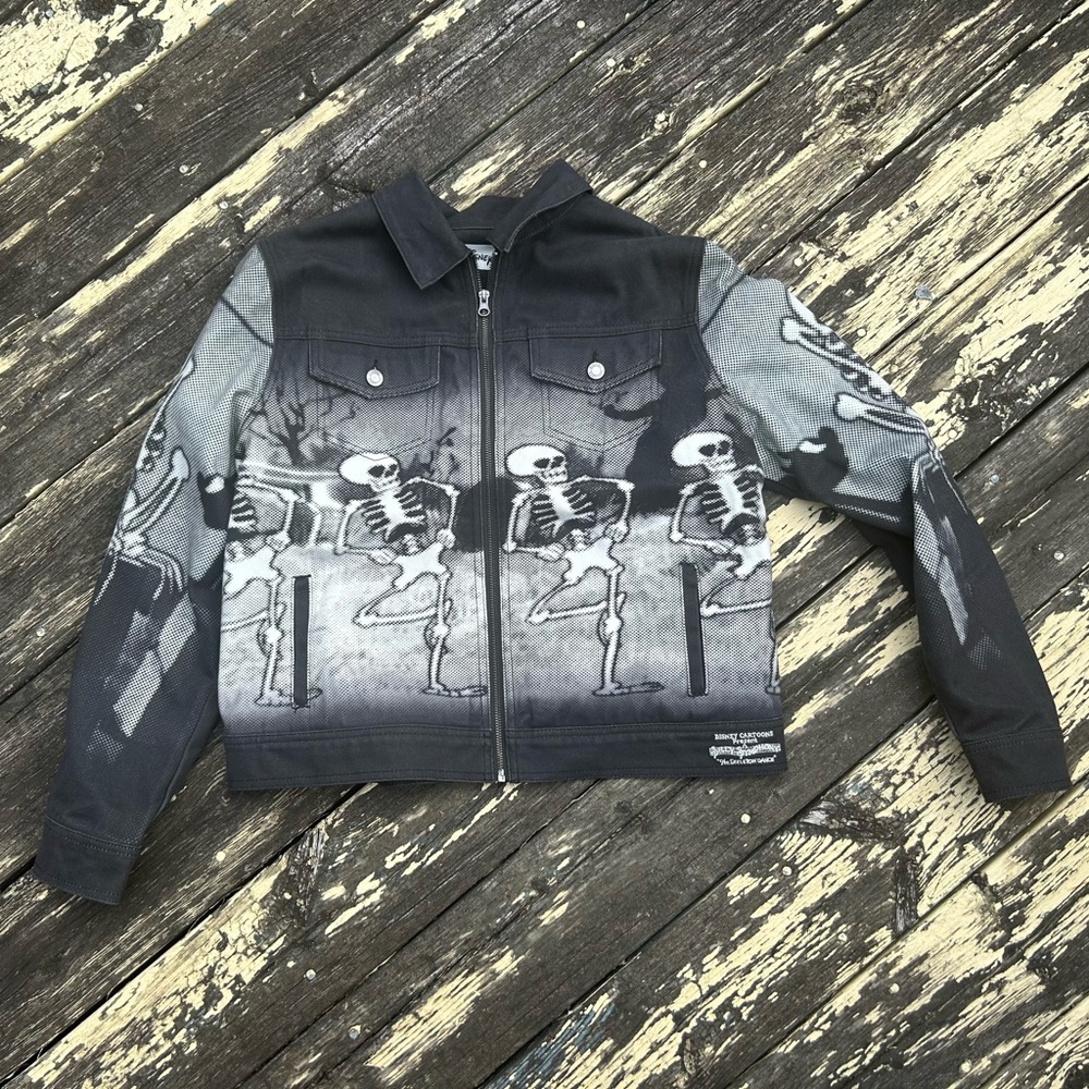 Disney official Halloween denim coat 2023 size XL